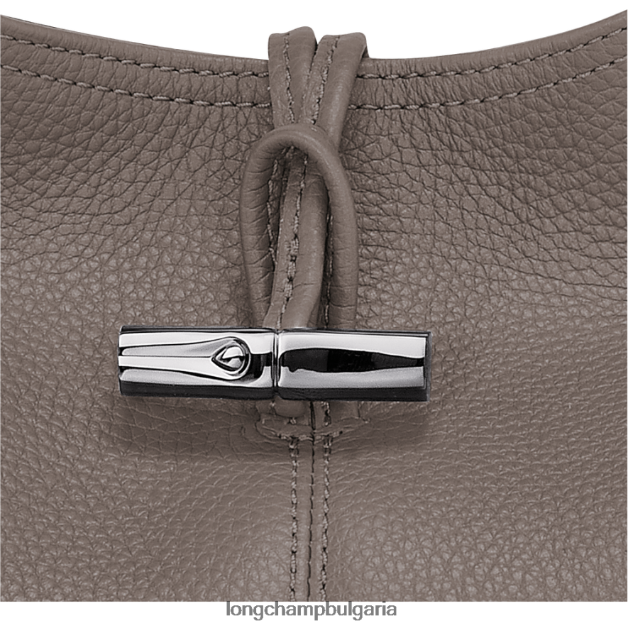 сиво Жени чанта Roseau Essential Hobo чанти Longchamp 6084PZ358