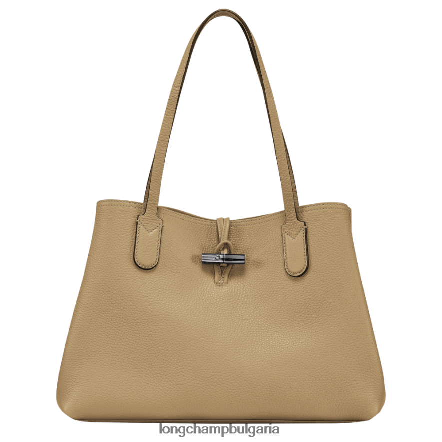 бежово Жени чанта Roseau Essential Tote чанти Longchamp 6084PZ361