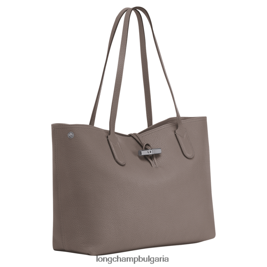 сиво Жени чанта Roseau Essential Tote чанти Longchamp 6084PZ362
