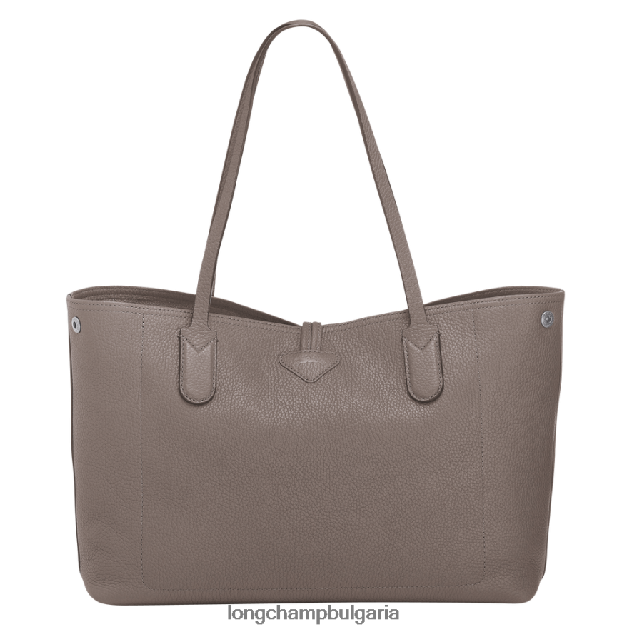 сиво Жени чанта Roseau Essential Tote чанти Longchamp 6084PZ362