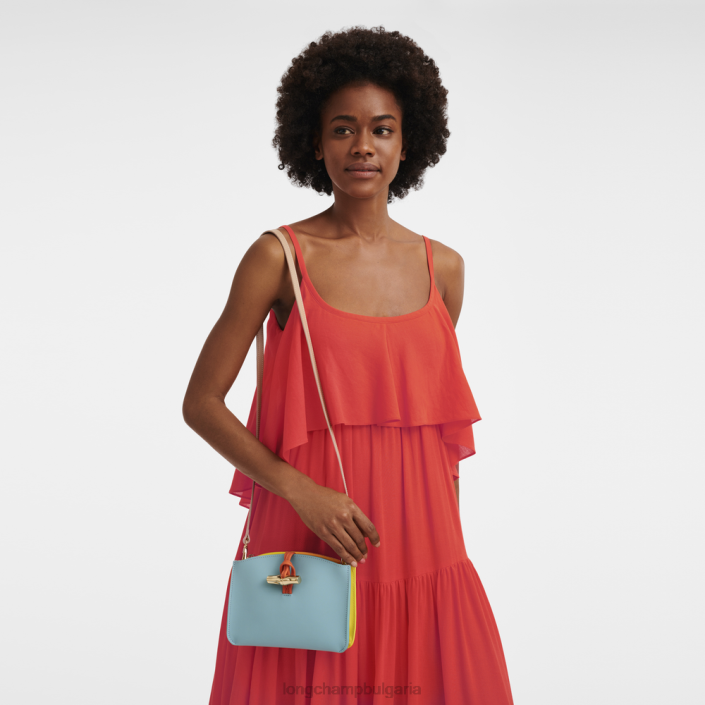 многоцветен Жени чанта през рамо Roseau чанти Longchamp 6084PZ246