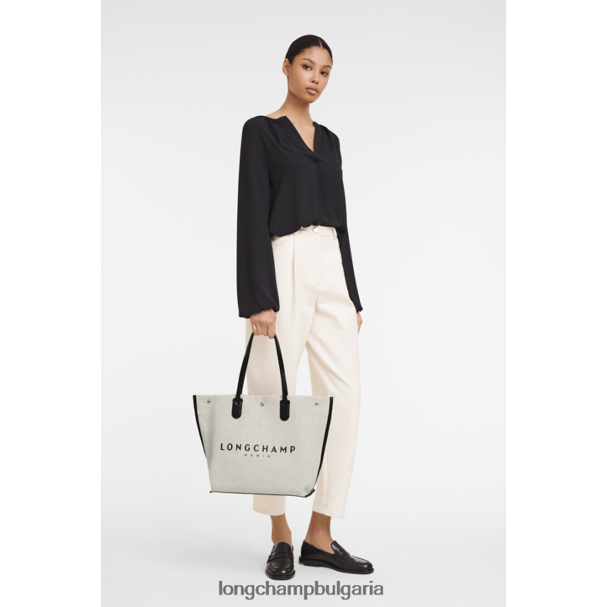 екрю Жени чанта Roseau чанти Longchamp 6084PZ381