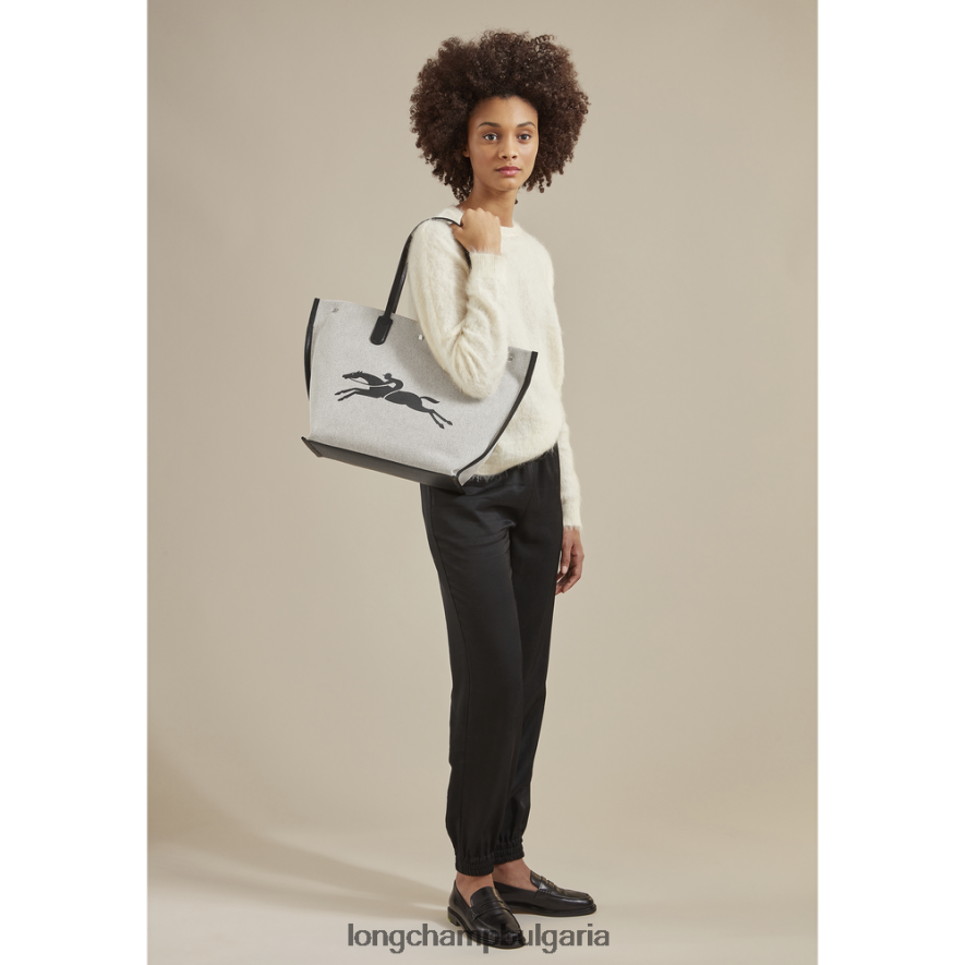 екрю Жени чанта Roseau чанти Longchamp 6084PZ381