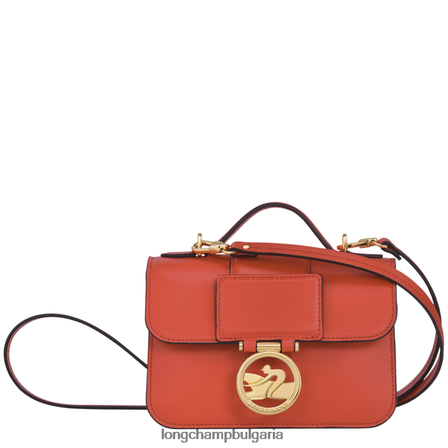 оранжево Жени чанта за кръстосано тяло box-trot чанти Longchamp 6084PZ21