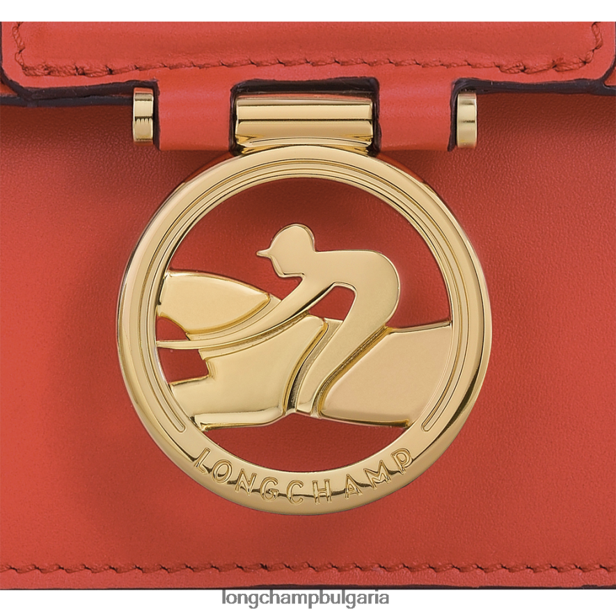 оранжево Жени чанта за кръстосано тяло box-trot чанти Longchamp 6084PZ21