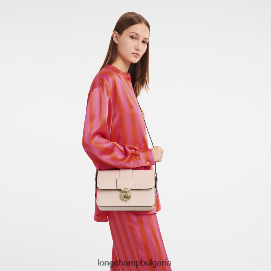 бледо розово Жени чанта за кръстосано тяло box-trot чанти Longchamp 6084PZ234