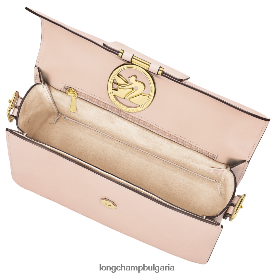 бледо розово Жени чанта за кръстосано тяло box-trot чанти Longchamp 6084PZ234