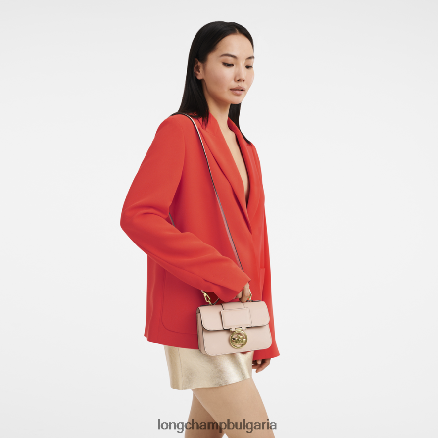 бледо розово Жени чанта за кръстосано тяло box-trot чанти Longchamp 6084PZ237