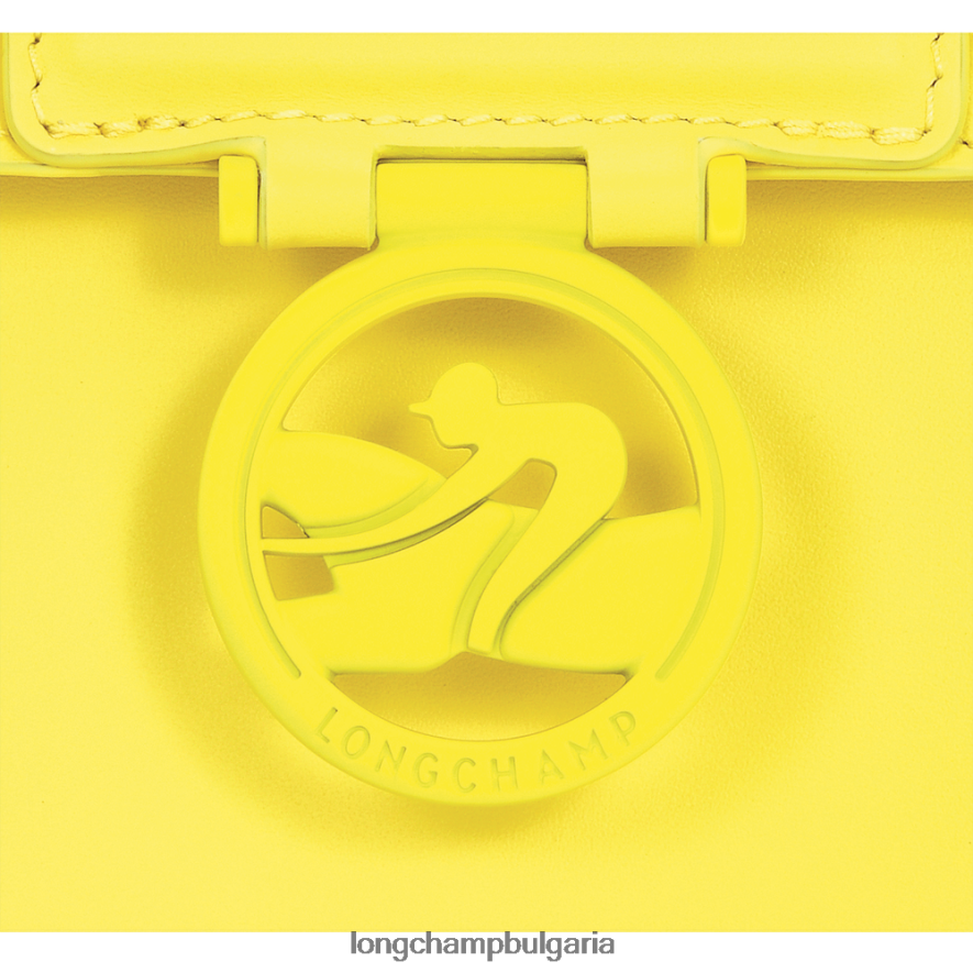 лимон Жени чанта за кръстосано тяло box-trot чанти Longchamp 6084PZ239