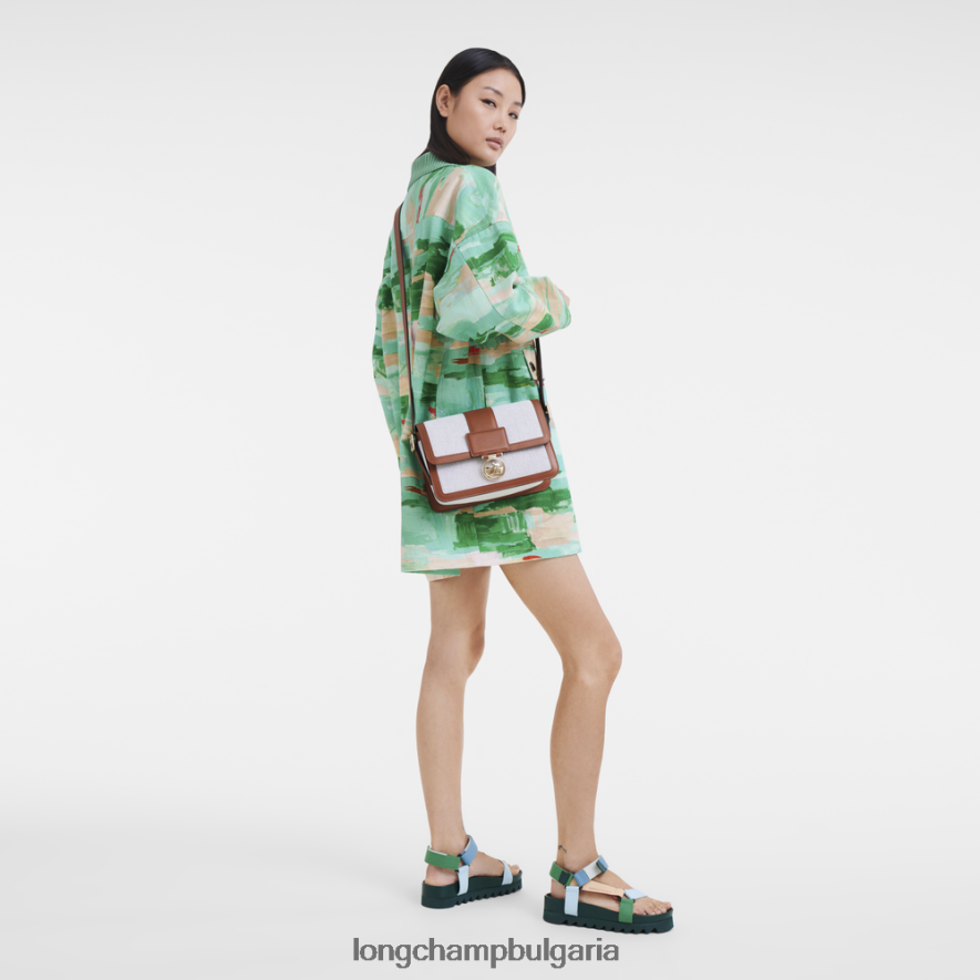 коняк Жени чанта за кръстосано тяло box-trot чанти Longchamp 6084PZ244