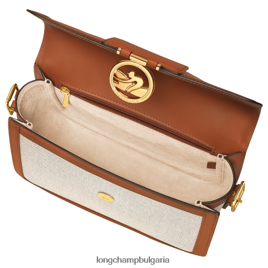 коняк Жени чанта за кръстосано тяло box-trot чанти Longchamp 6084PZ244