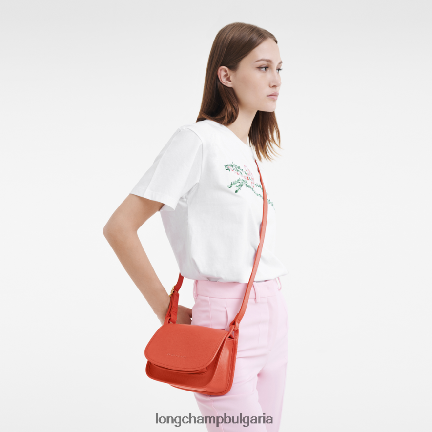 оранжево Жени чанта за кръст le foulonne чанти Longchamp 6084PZ262