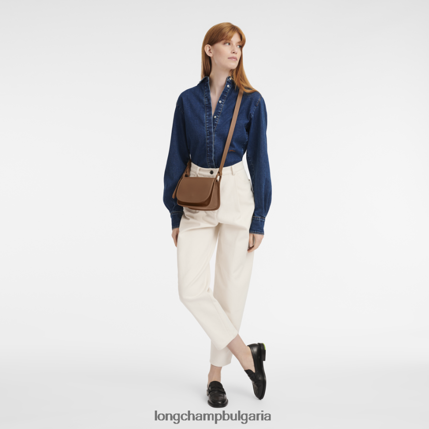 карамел Жени чанта за кръст le foulonne чанти Longchamp 6084PZ263