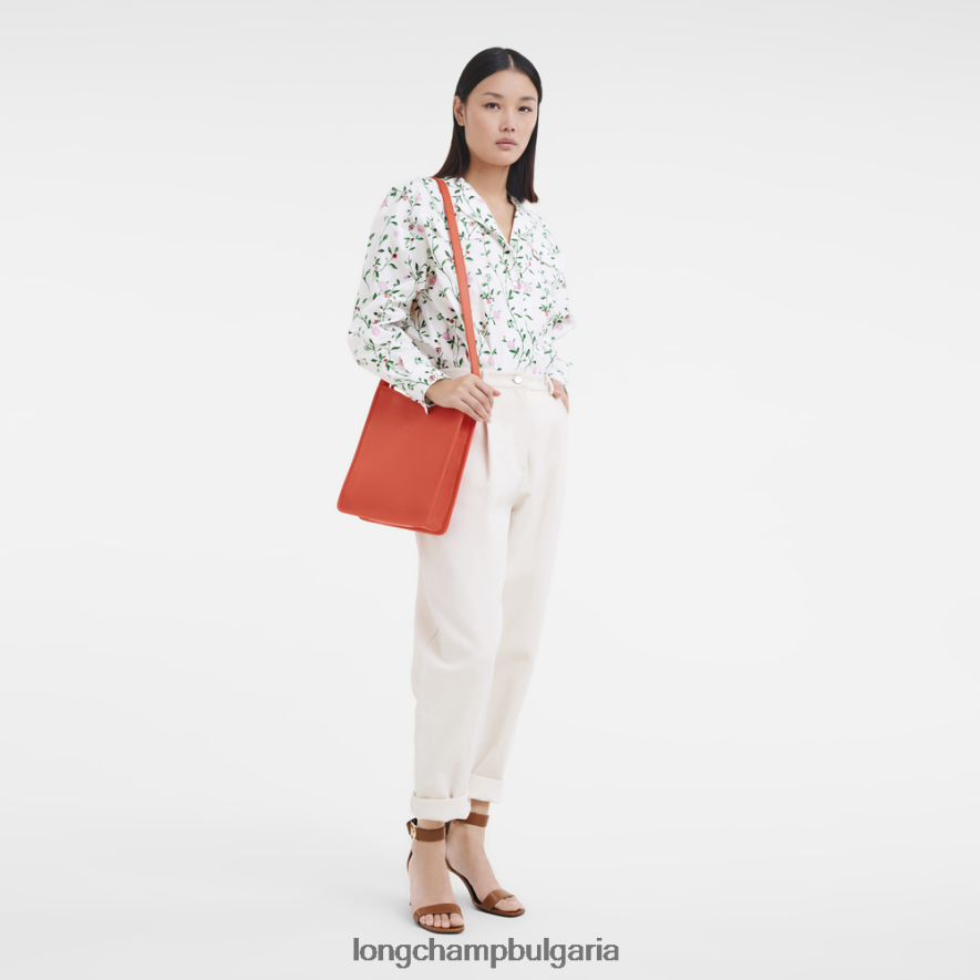 оранжево Жени чанта за кръст le foulonne чанти Longchamp 6084PZ26