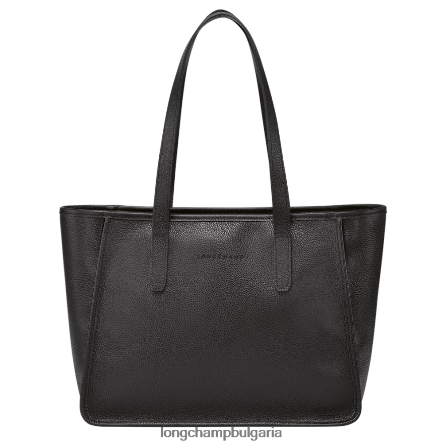 черен Жени чанта le foulonne чанти Longchamp 6084PZ384