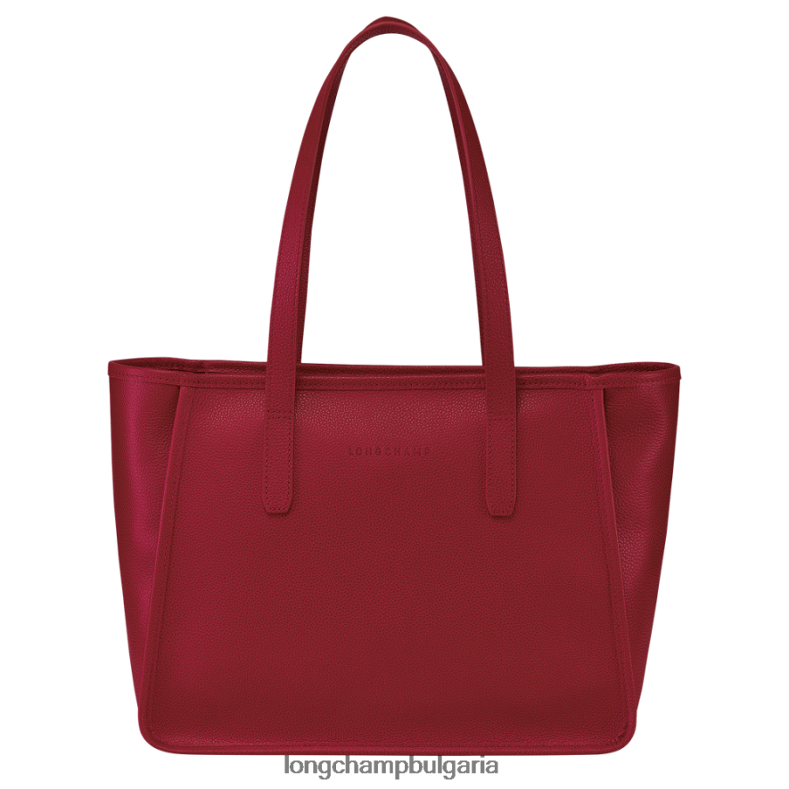 червен Жени чанта le foulonne чанти Longchamp 6084PZ386