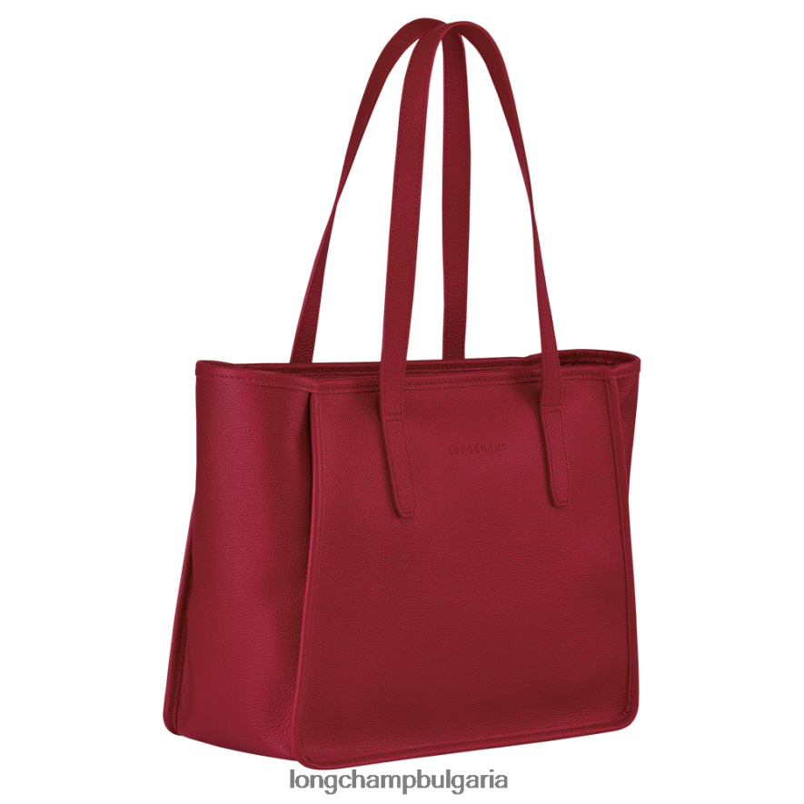 червен Жени чанта le foulonne чанти Longchamp 6084PZ386