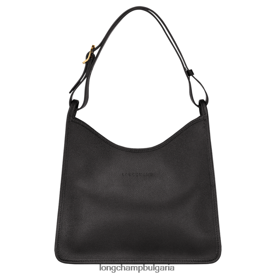 черен Жени le foulonne скитник чанта чанти Longchamp 6084PZ388
