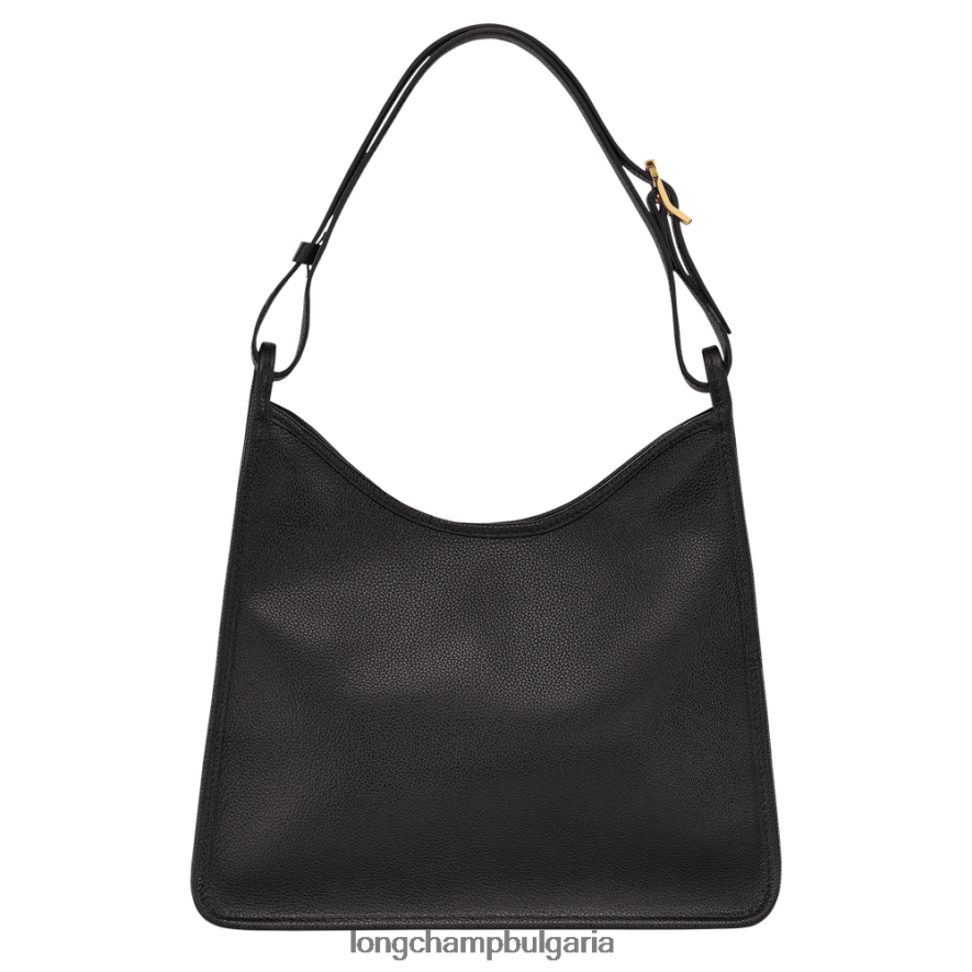 черен Жени le foulonne скитник чанта чанти Longchamp 6084PZ388