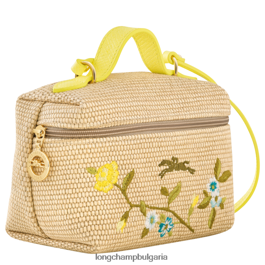 жълто Жени le panier pliage суета чанти Longchamp 6084PZ27