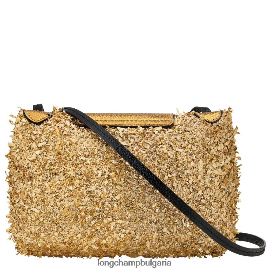 злато Жени le pliage колекция чанта през рамо чанти Longchamp 6084PZ222