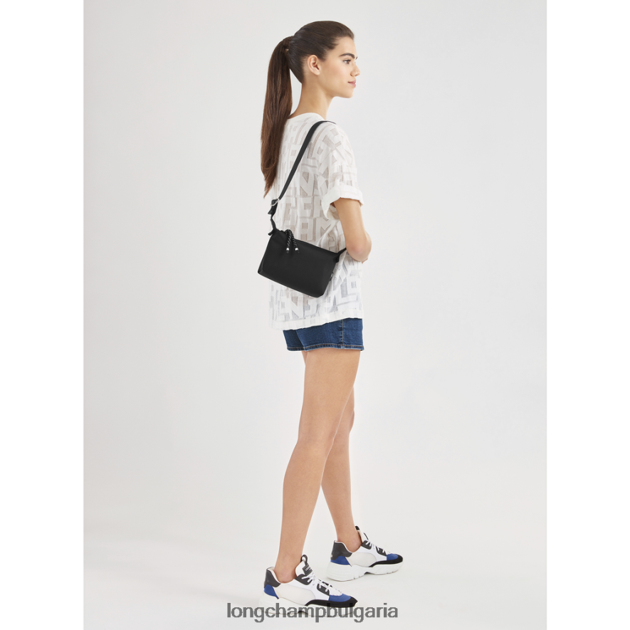 черен Жени le pliage енергийна торбичка чанти Longchamp 6084PZ343