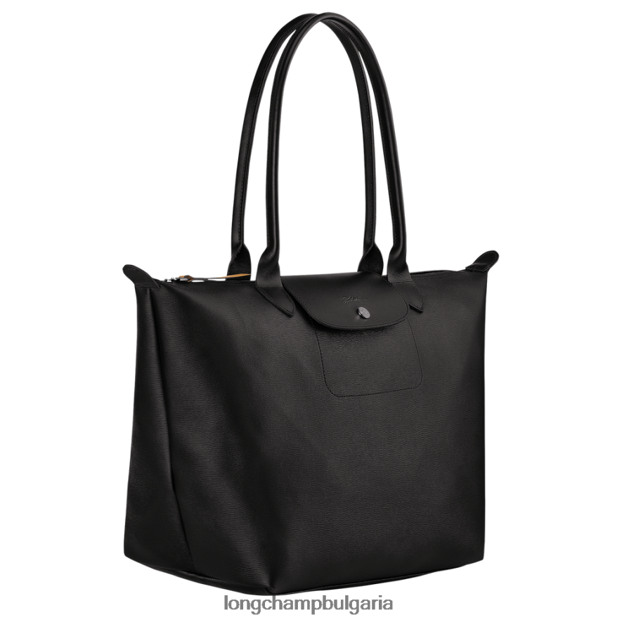 черен Жени градска чанта le pliage чанти Longchamp 6084PZ348