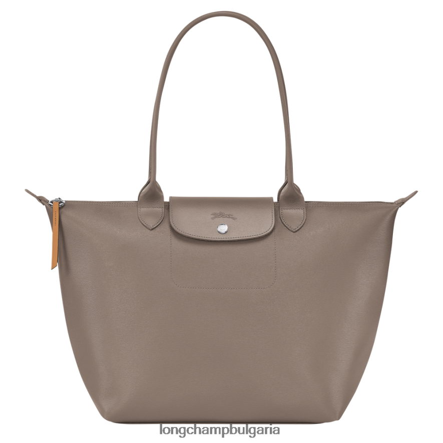 кафяво Жени градска чанта le pliage чанти Longchamp 6084PZ349