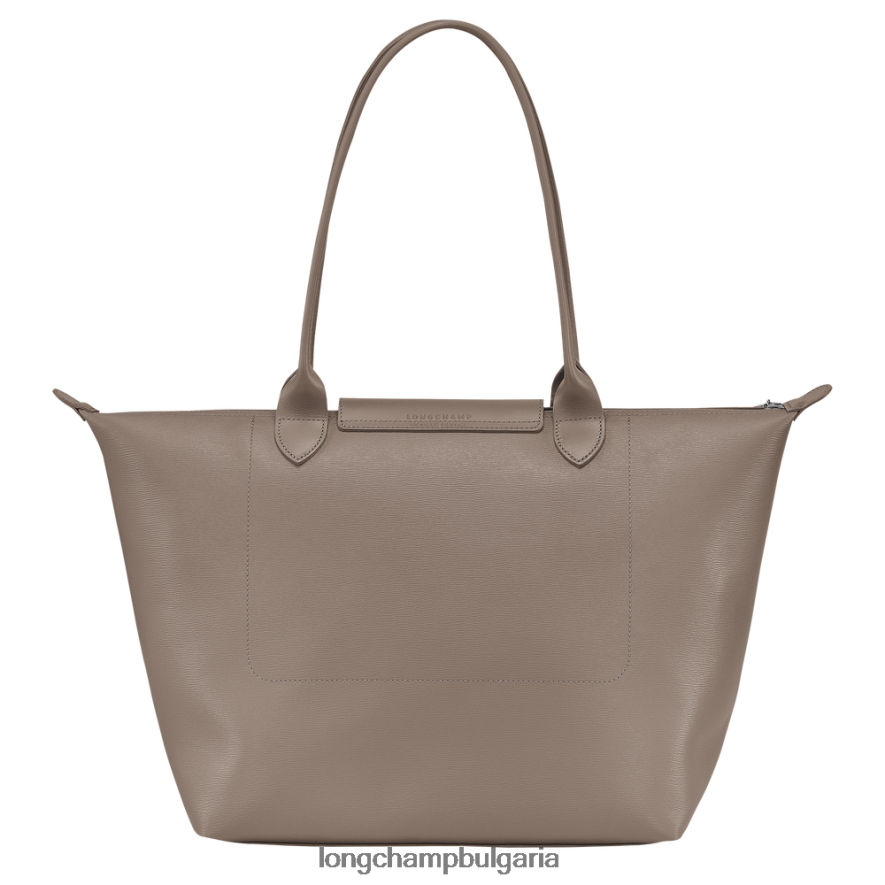 кафяво Жени градска чанта le pliage чанти Longchamp 6084PZ349