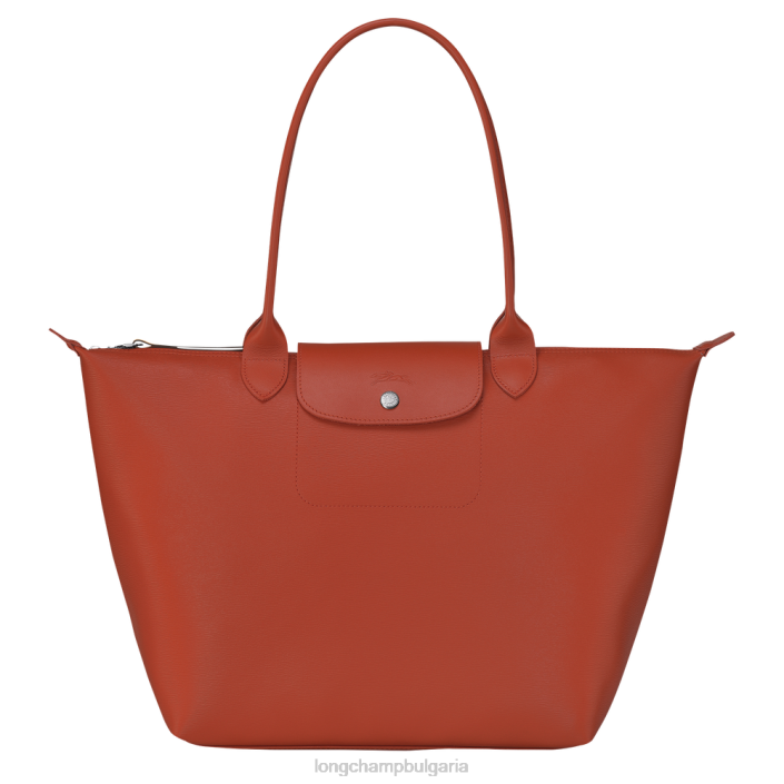 теракота Жени градска чанта le pliage чанти Longchamp 6084PZ350