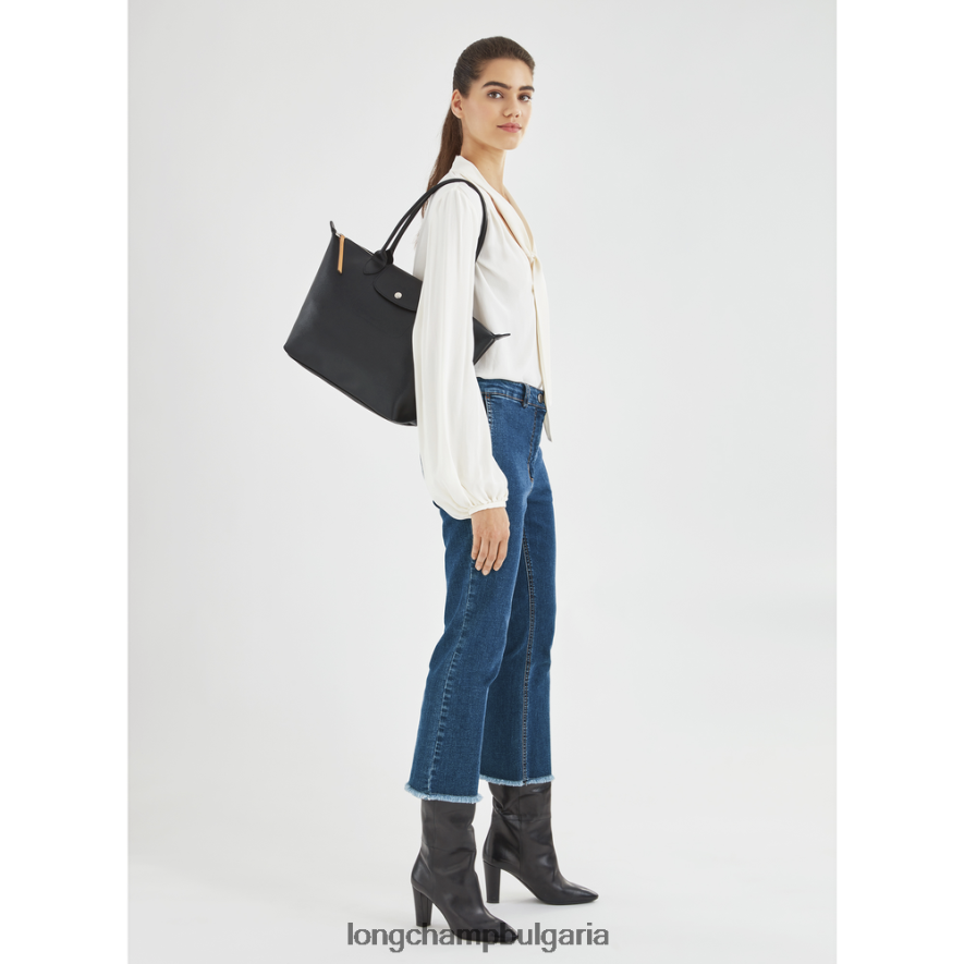 черен Жени градска чанта le pliage чанти Longchamp 6084PZ352