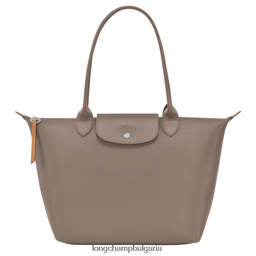 кафяво Жени градска чанта le pliage чанти Longchamp 6084PZ353