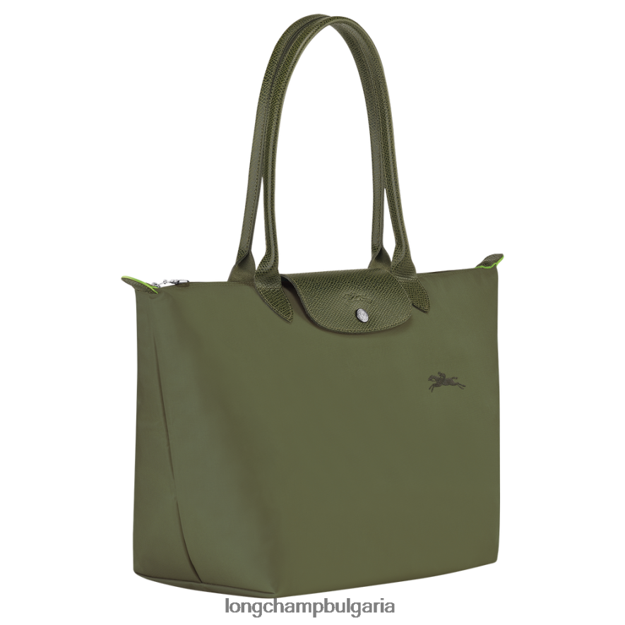 гора Жени зелена чанта le pliage чанти Longchamp 6084PZ403