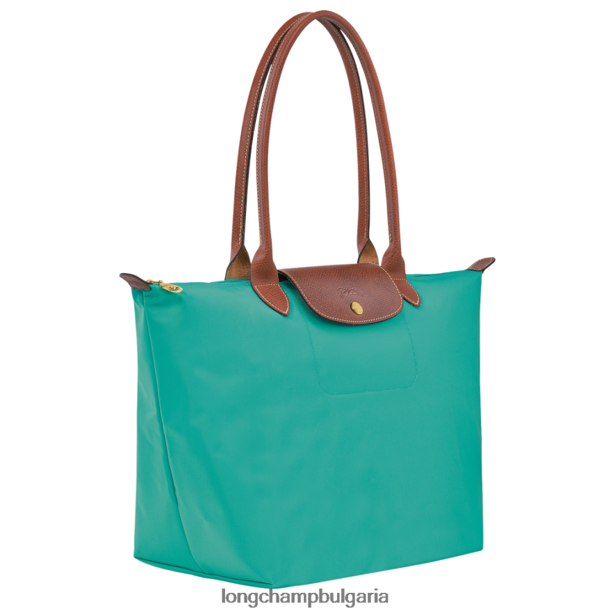 тюркоаз Жени оригинална чанта le pliage чанти Longchamp 6084PZ418