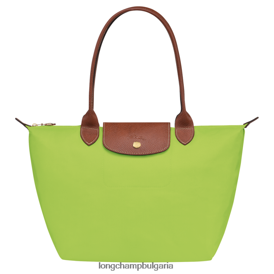 зелена светлина Жени оригинална чанта le pliage чанти Longchamp 6084PZ422