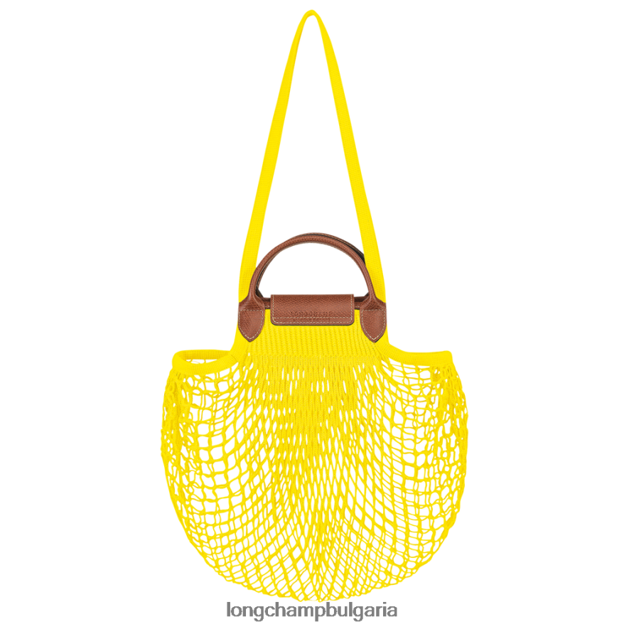 лимон Жени le pliage filet mesh bag чанти Longchamp 6084PZ2