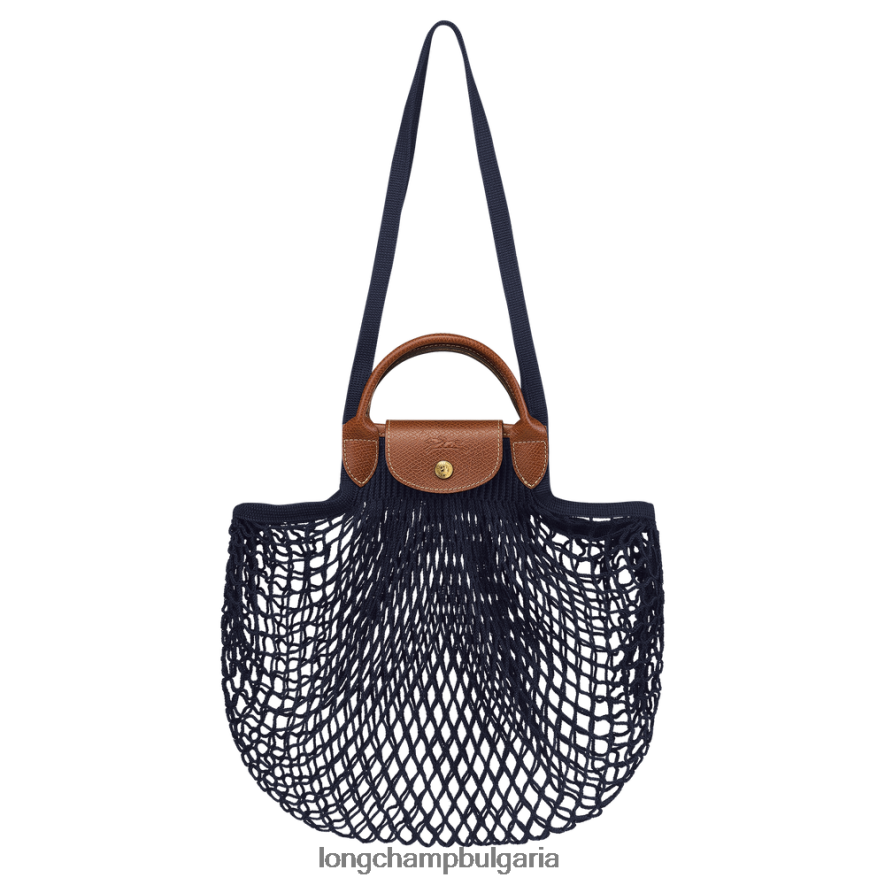военноморски флот Жени le pliage filet mesh bag чанти Longchamp 6084PZ5