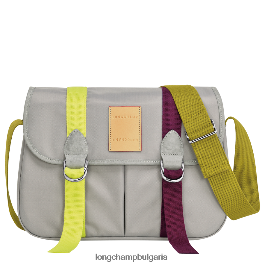 сиво Жени le pliage re-play чанта през рамо чанти Longchamp 6084PZ206