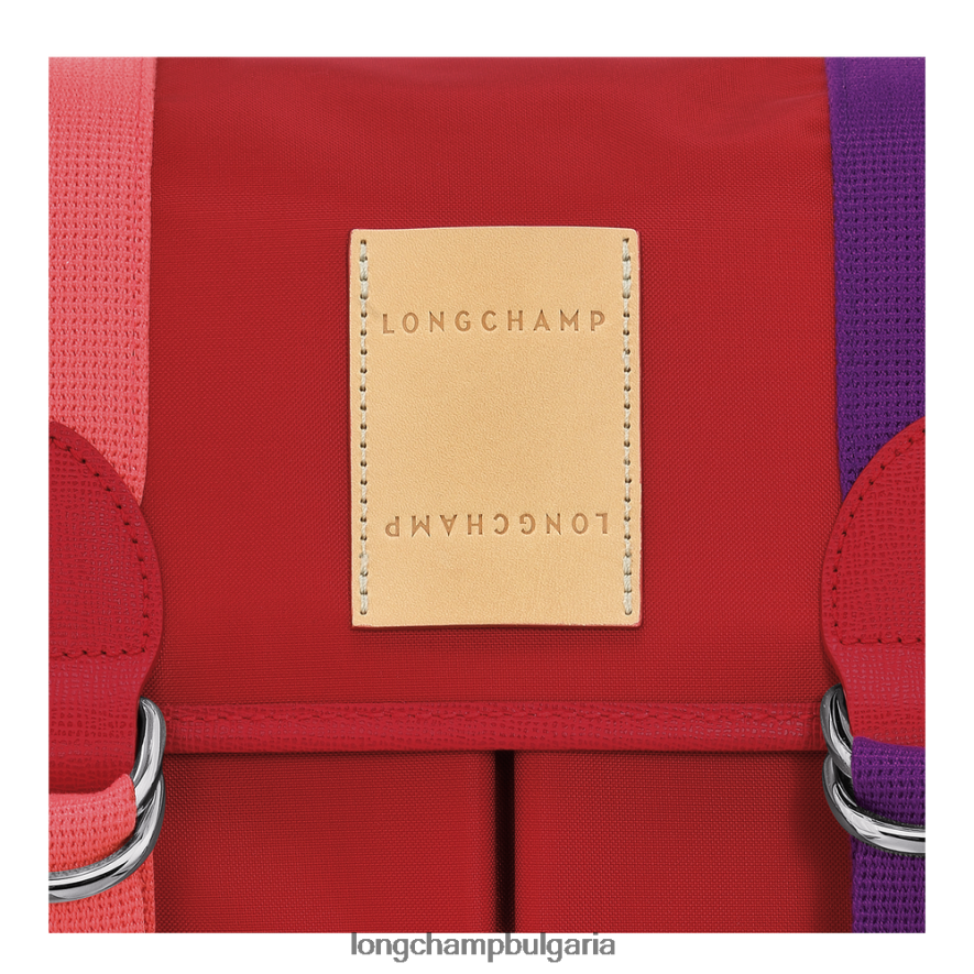червен Жени le pliage re-play чанта през рамо чанти Longchamp 6084PZ210