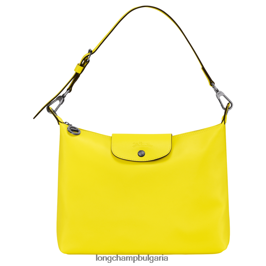 лимон Жени чанта le pliage xtra hobo чанти Longchamp 6084PZ394