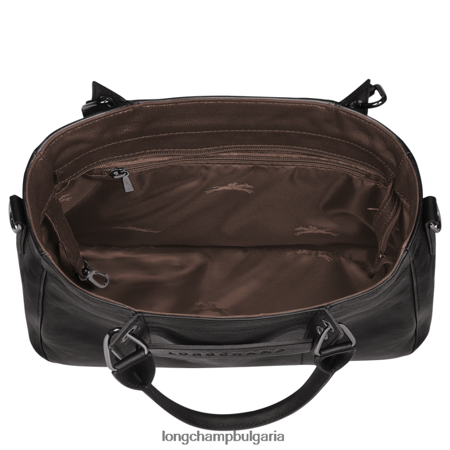 черен Жени 3d чанта чанти Longchamp 6084PZ176
