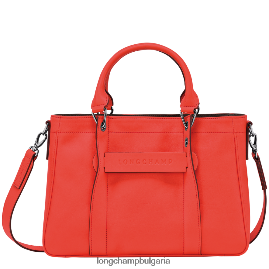 оранжево Жени 3d чанта чанти Longchamp 6084PZ179