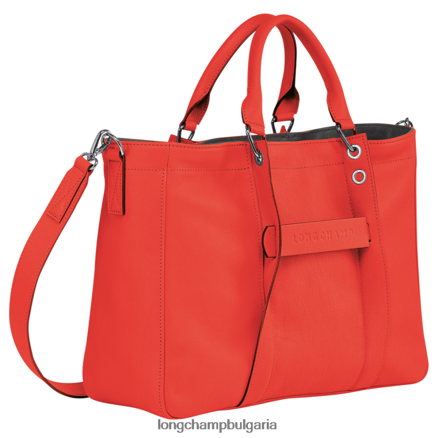 оранжево Жени 3d чанта чанти Longchamp 6084PZ184