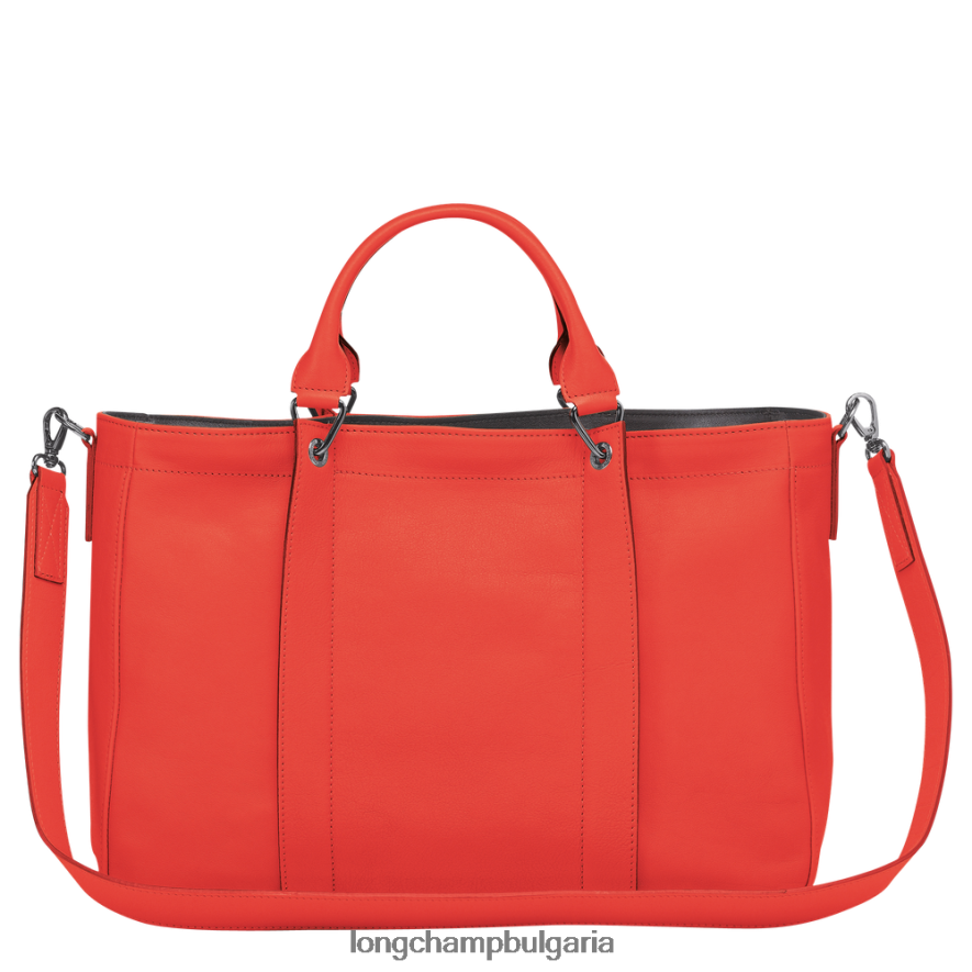 оранжево Жени 3d чанта чанти Longchamp 6084PZ184