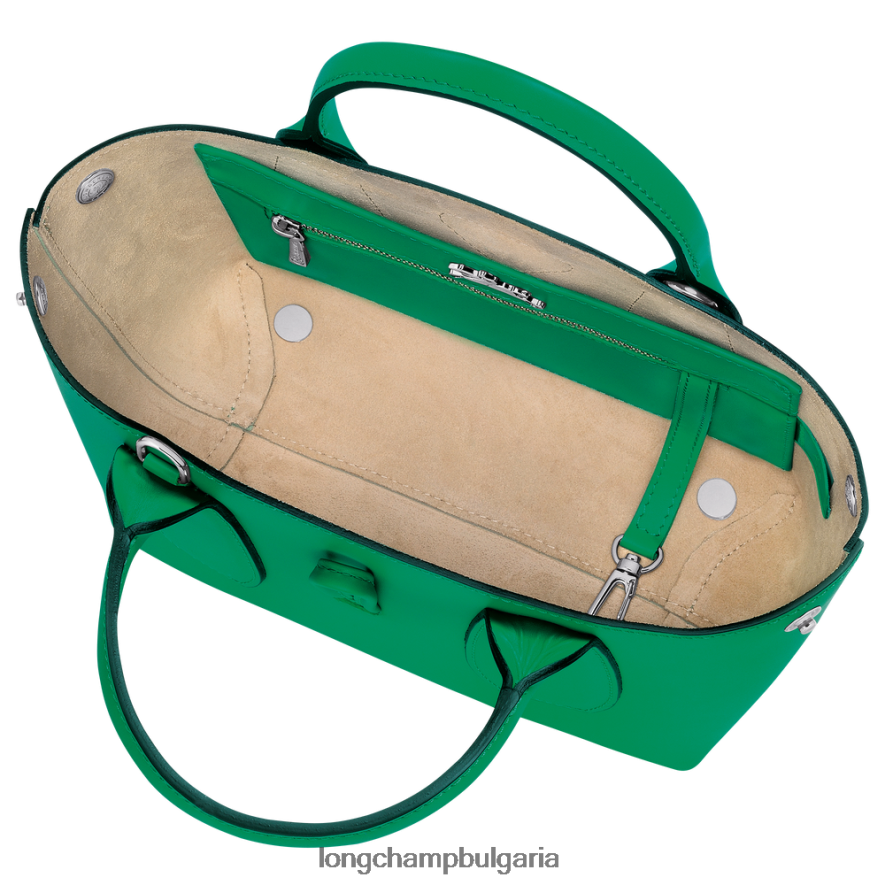 трева/зелена светлина Жени розова чанта чанти Longchamp 6084PZ101