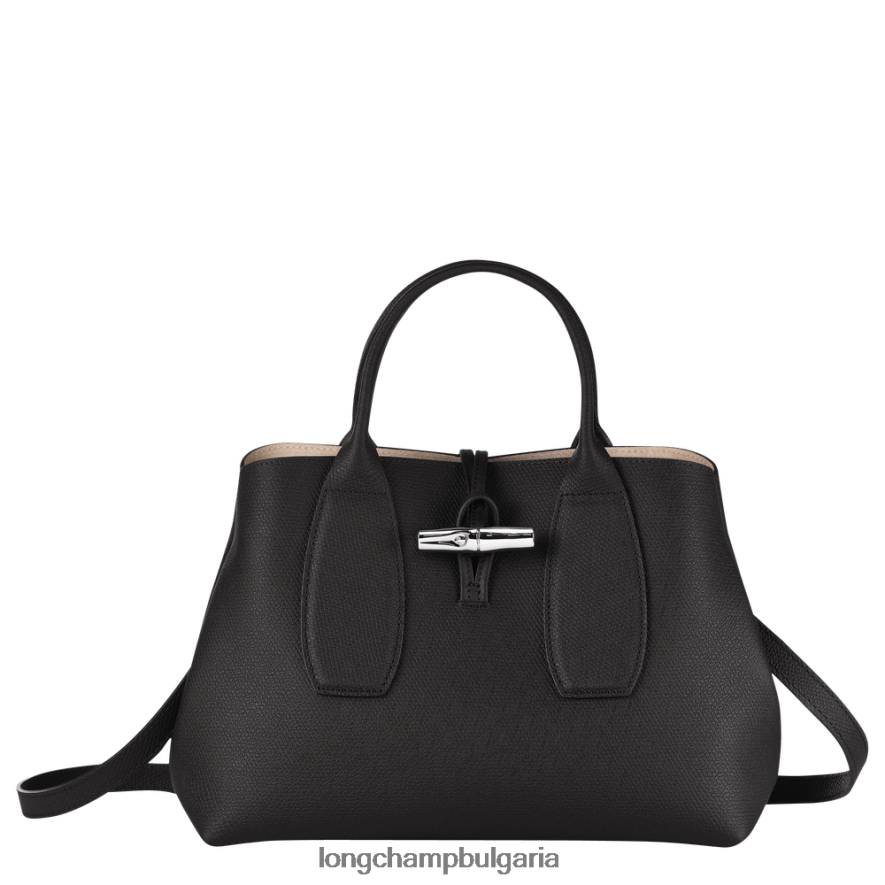 черен Жени розова чанта чанти Longchamp 6084PZ103