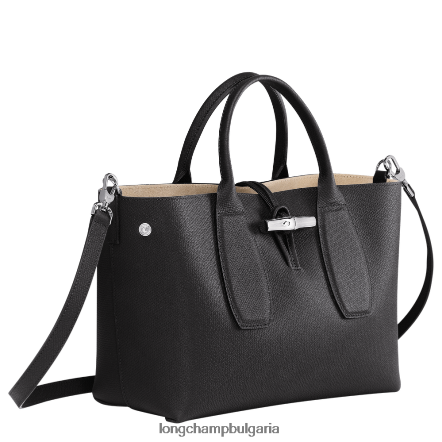 черен Жени розова чанта чанти Longchamp 6084PZ103