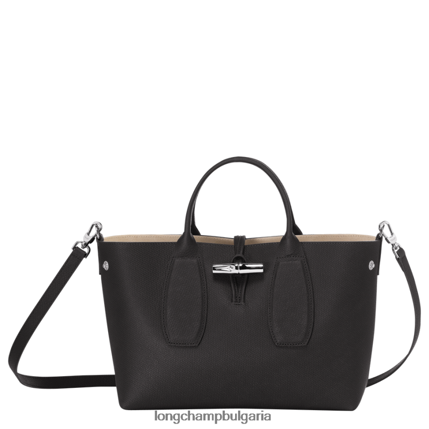 черен Жени розова чанта чанти Longchamp 6084PZ103