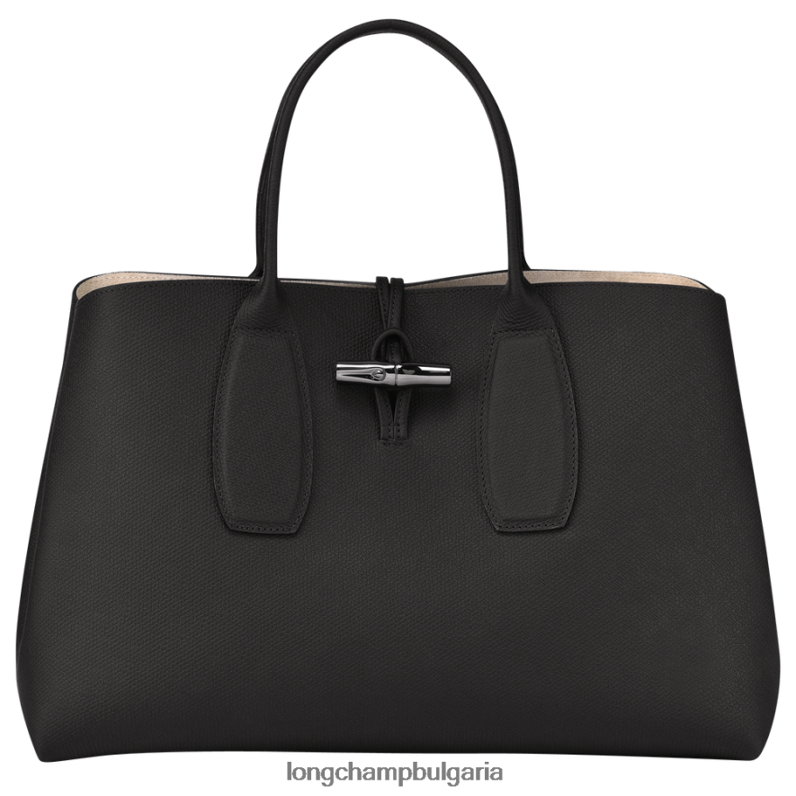черен Жени розова чанта чанти Longchamp 6084PZ109