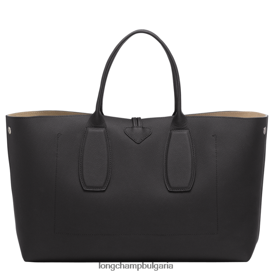 черен Жени розова чанта чанти Longchamp 6084PZ109